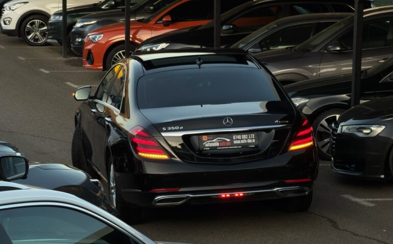 Mercedes S Class S350d Diesel 3.0 2018 Automata m-5 auto-dan.ro