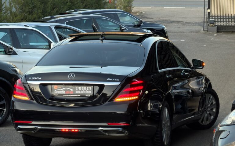 Mercedes S Class S350d Diesel 3.0 2018 Automata m-4 auto-dan.ro