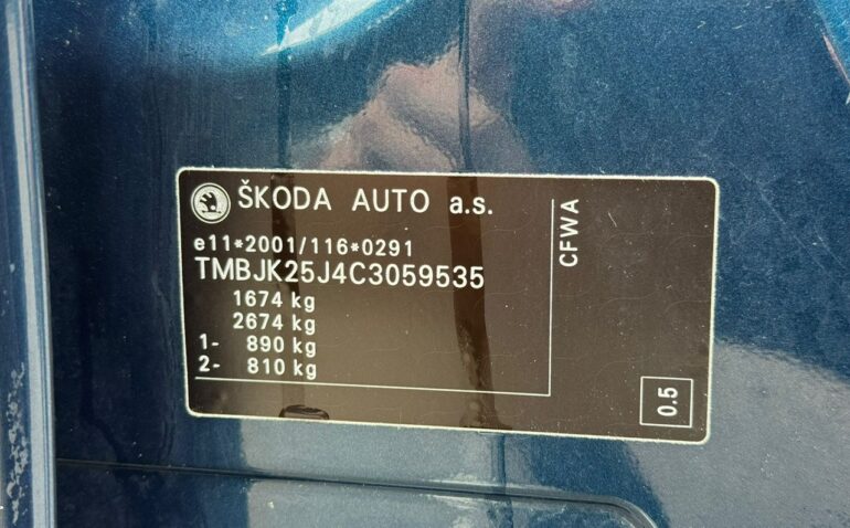 Skoda Fabia Diesel 1.2 2012 Manuala m-14 auto-dan.ro