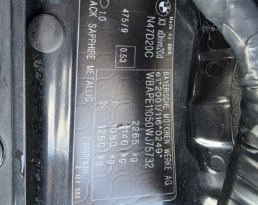 BMW X3 Diesel 2.0 2009 Manuala 14 auto-dan.ro