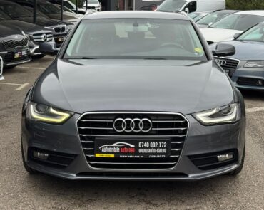 Audi A4 Diesel 2.0 2017 Manuala - Detalii Tehnice